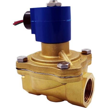 Gc Valves Solenoid Valve, 2-Way, 1 in Pipe Size, 24V/50V to 60V, Zero Differential, Diaphragm, Pilot Operated S201GF24N5FG9